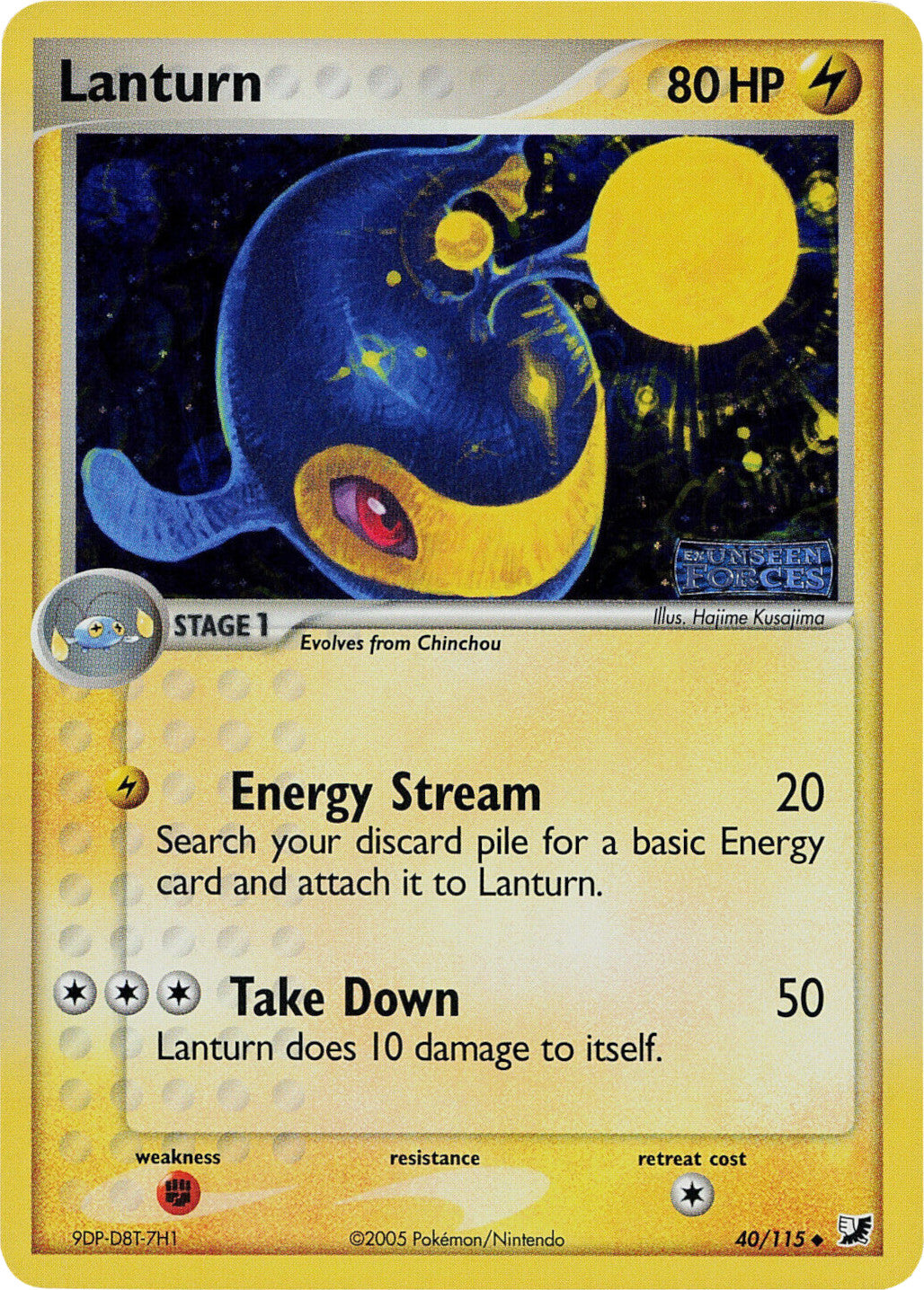 Lanturn (40/115) (Stamped) [EX: Unseen Forces] | Odin's Place
