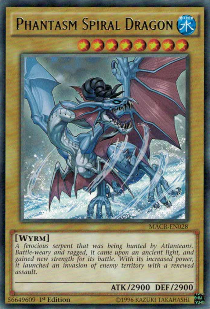 Phantasm Spiral Dragon [MACR-EN028] Rare | Odin's Place