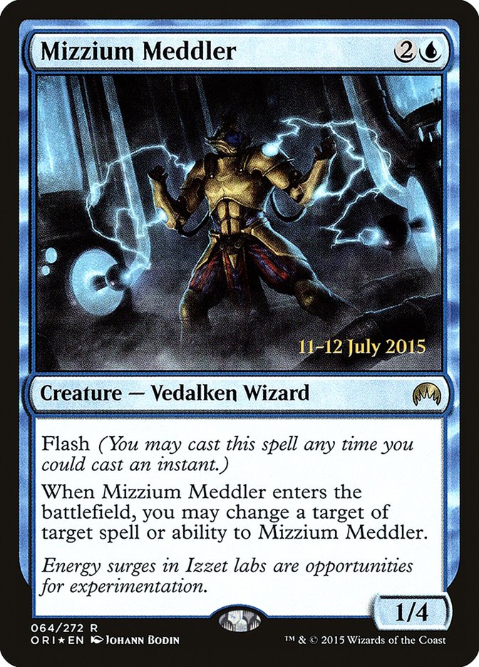 Mizzium Meddler (64) [Magic Origins Prerelease Promos] | Odin's Place