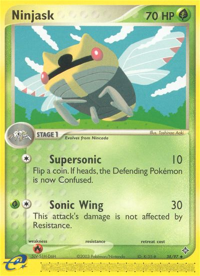 Ninjask (38/97) [EX: Dragon] | Odin's Place