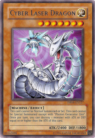 Cyber Laser Dragon [DR04-EN127] Rare | Odin's Place