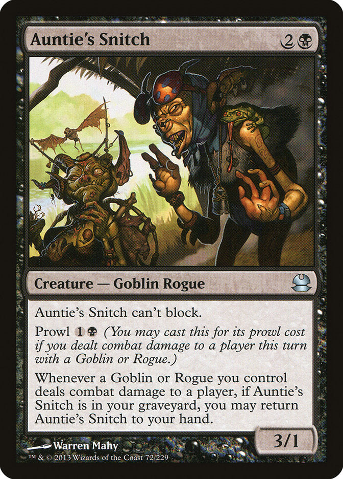 Auntie's Snitch (72) [Modern Masters] | Odin's Place