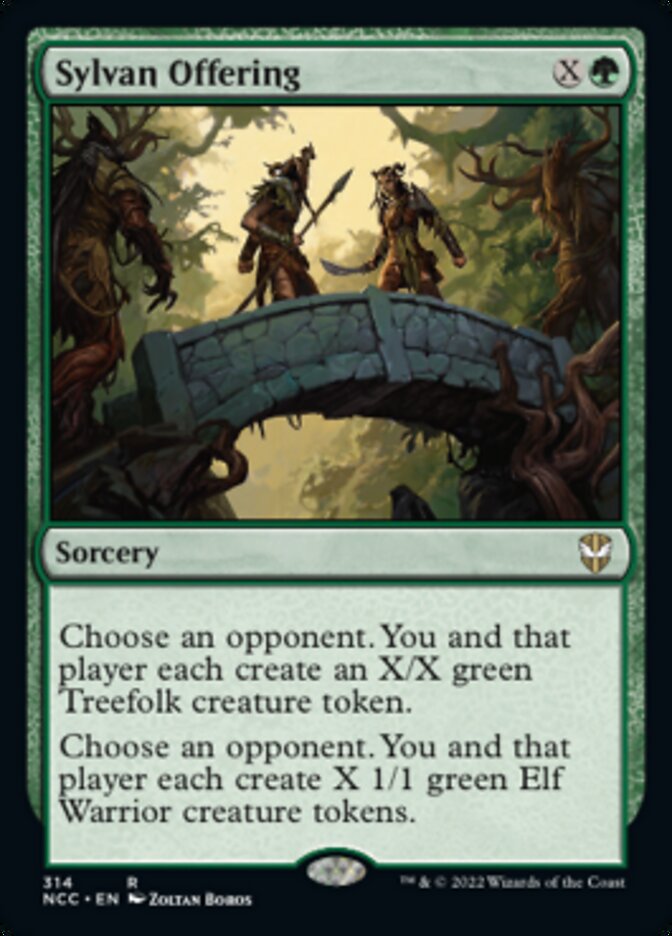 Sylvan Offering [Streets of New Capenna Commander] | Odin's Place