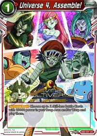 Universe 4, Assemble! (Divine Multiverse Draft Tournament) (DB2-031) [Tournament Promotion Cards] | Odin's Place