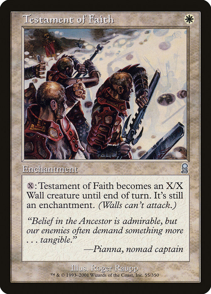 Testament of Faith (55) [Odyssey] | Odin's Place