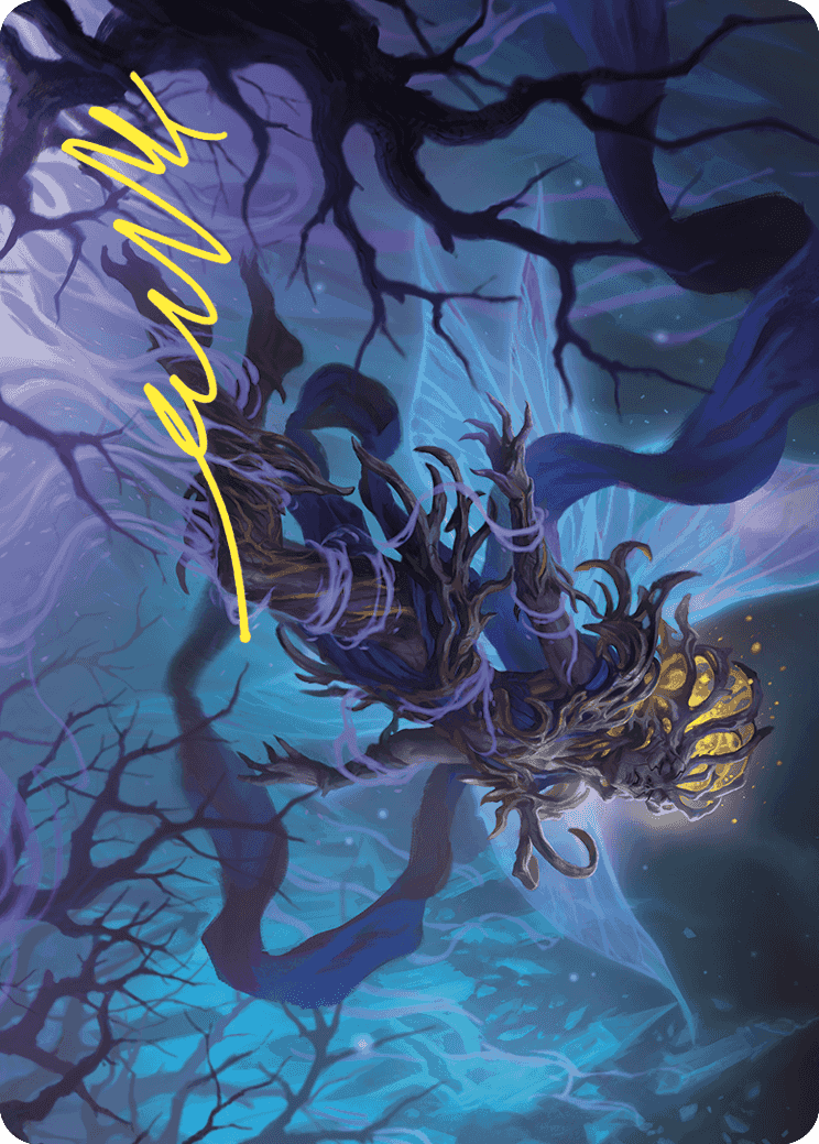 Sleep-Cursed Faerie Art Card (Gold-Stamped Signature) [Wilds of Eldraine Art Series] | Odin's Place