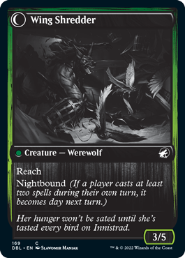 Bird Admirer // Wing Shredder [Innistrad: Double Feature] | Odin's Place