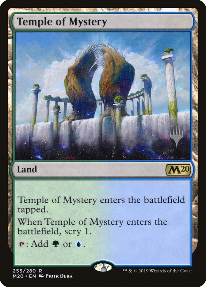 Temple of Mystery (Promo Pack) [Core Set 2020 Promos] | Odin's Place