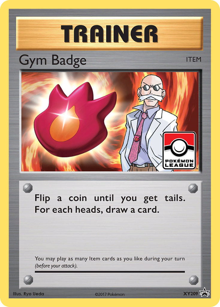 Gym Badge (XY209) (Blaine) [XY: Black Star Promos] | Odin's Place