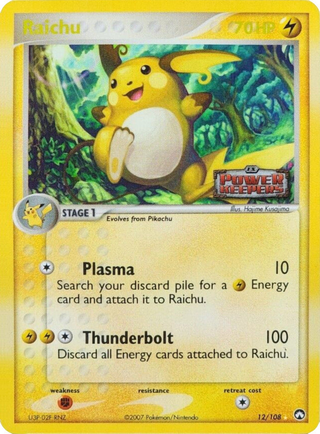 Raichu (12/108) (Stamped) [EX: Power Keepers] | Odin's Place