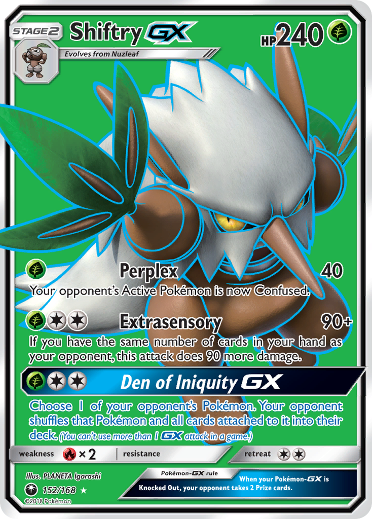 Shiftry GX (152/168) [Sun & Moon: Celestial Storm] | Odin's Place