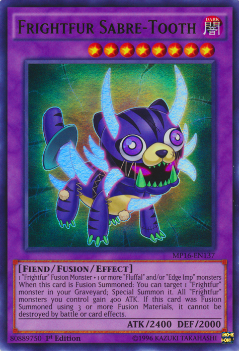 Frightfur Sabre-Tooth [MP16-EN137] Ultra Rare | Odin's Place