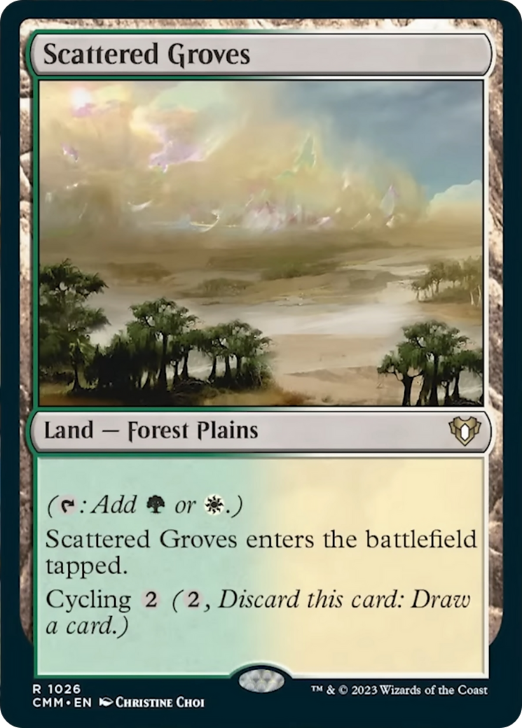 Scattered Groves [Commander Masters] | Odin's Place