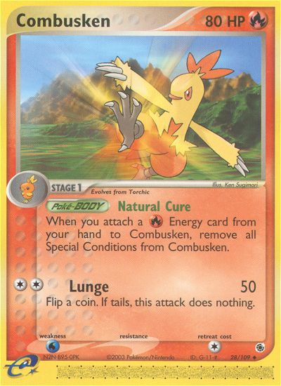 Combusken (28/109) [EX: Ruby & Sapphire] | Odin's Place