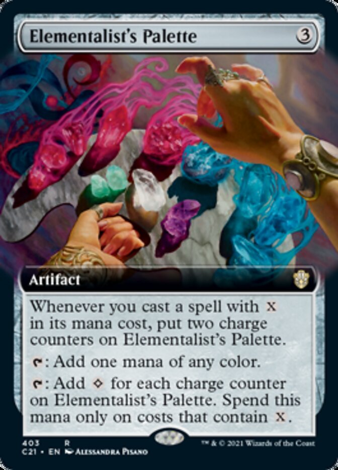 Elementalist's Palette (Extended Art) [Commander 2021] | Odin's Place