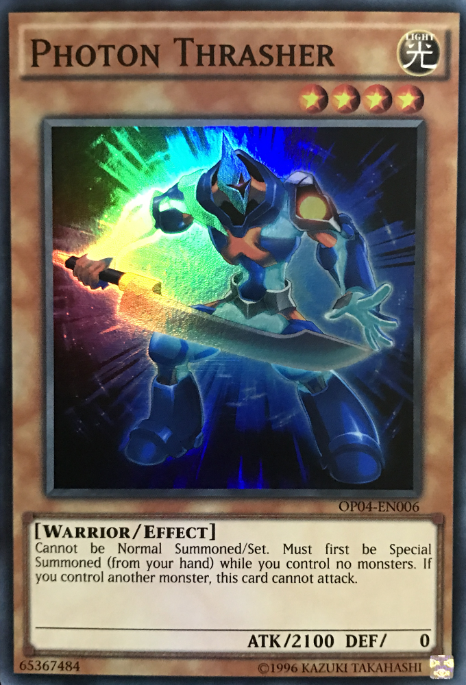 Photon Thrasher [OP04-EN006] Super Rare | Odin's Place