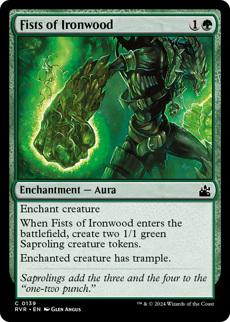 Fists of Ironwood [Ravnica Remastered] | Odin's Place