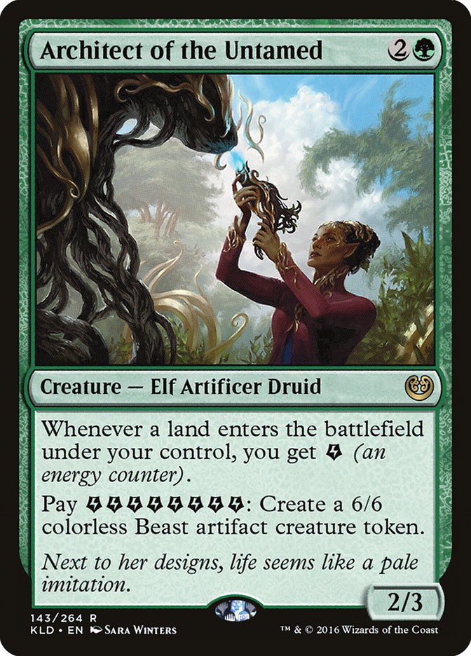 Architect of the Untamed (143) [Kaladesh] | Odin's Place