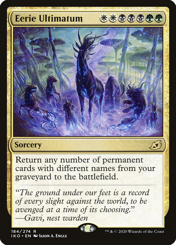Eerie Ultimatum [Ikoria: Lair of Behemoths] | Odin's Place