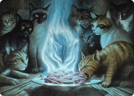 Can't Stay Away Art Card [Innistrad: Midnight Hunt Art Series] | Odin's Place
