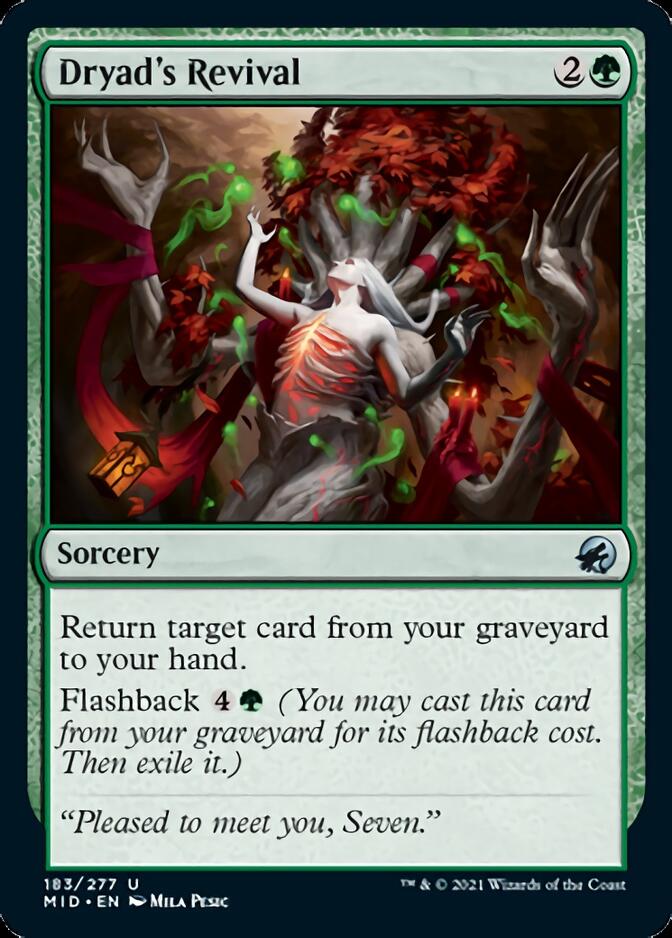 Dryad's Revival [Innistrad: Midnight Hunt] | Odin's Place