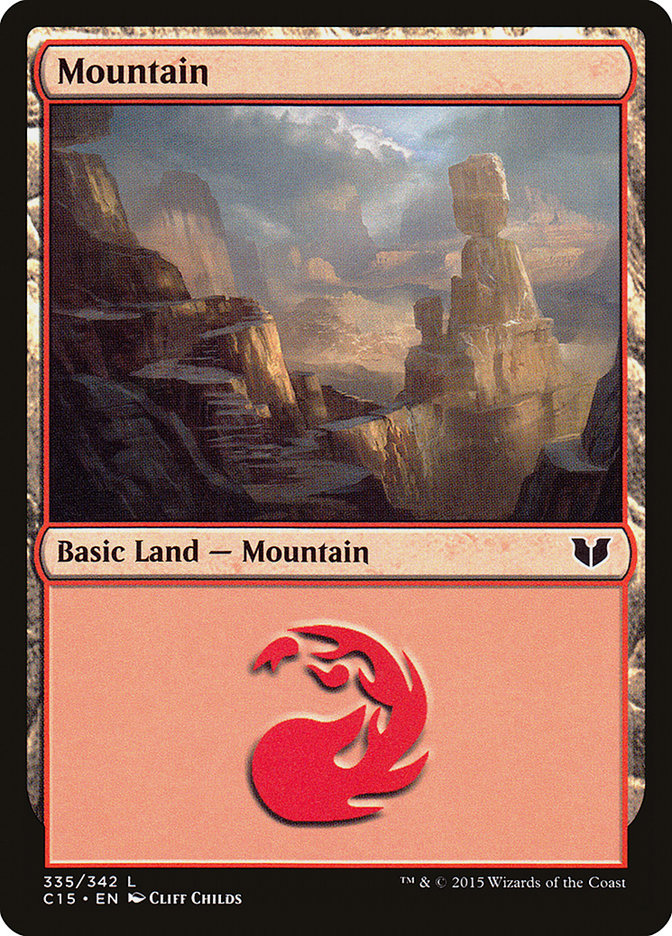 Mountain (335) [Commander 2015] | Odin's Place