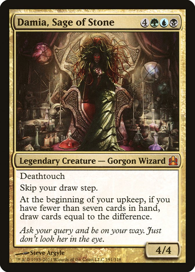 Damia, Sage of Stone (191) [Commander 2011] | Odin's Place