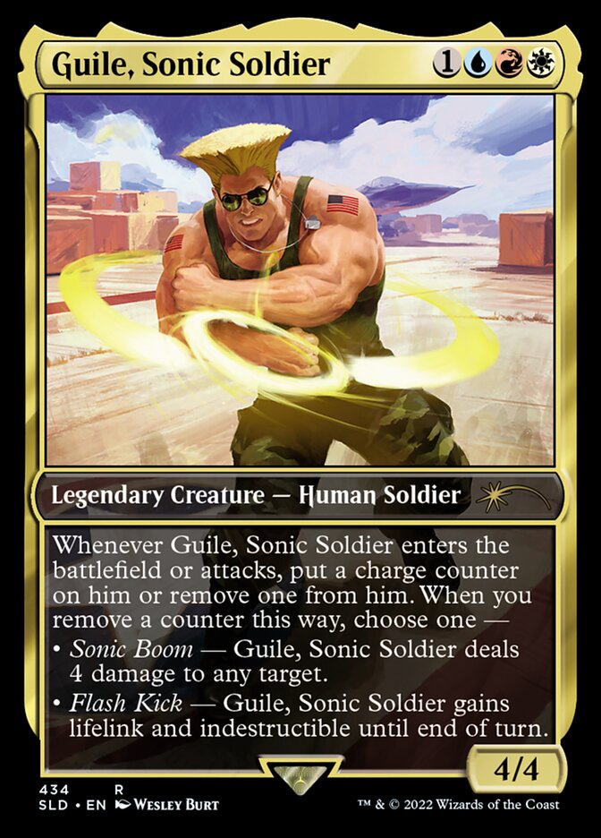 Guile, Sonic Soldier [Secret Lair Drop Series] | Odin's Place