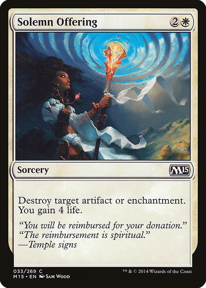 Solemn Offering (33) [Magic 2015] | Odin's Place