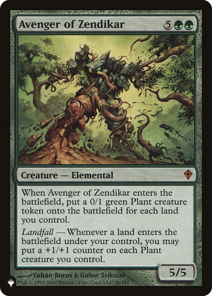 Avenger of Zendikar [The List] | Odin's Place