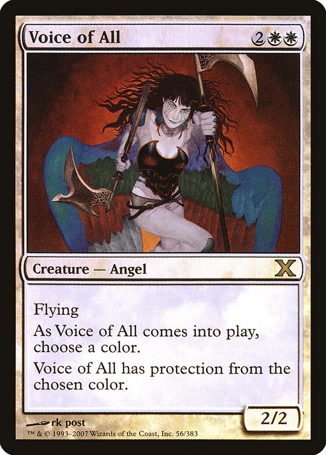 Voice of All (Premium Foil) [Tenth Edition] | Odin's Place