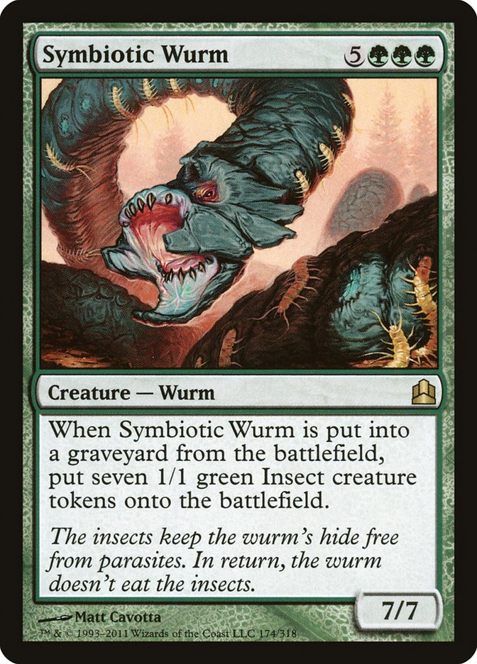 Symbiotic Wurm (174) [Commander 2011] | Odin's Place