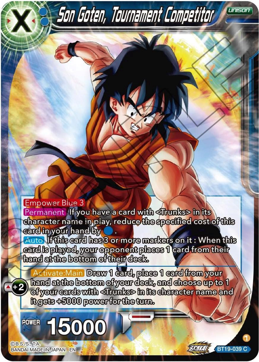 Son Goten, Tournament Competitor (BT19-039) [Fighter's Ambition] | Odin's Place