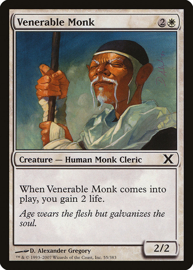 Venerable Monk (55) [Tenth Edition] | Odin's Place