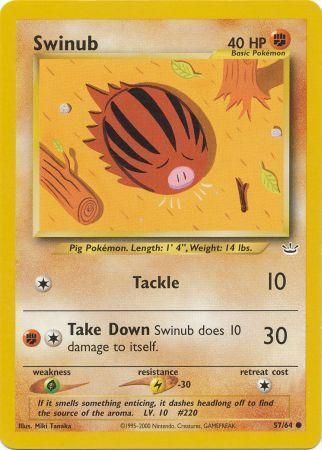 Swinub (57/64) [Neo Revelation Unlimited] | Odin's Place