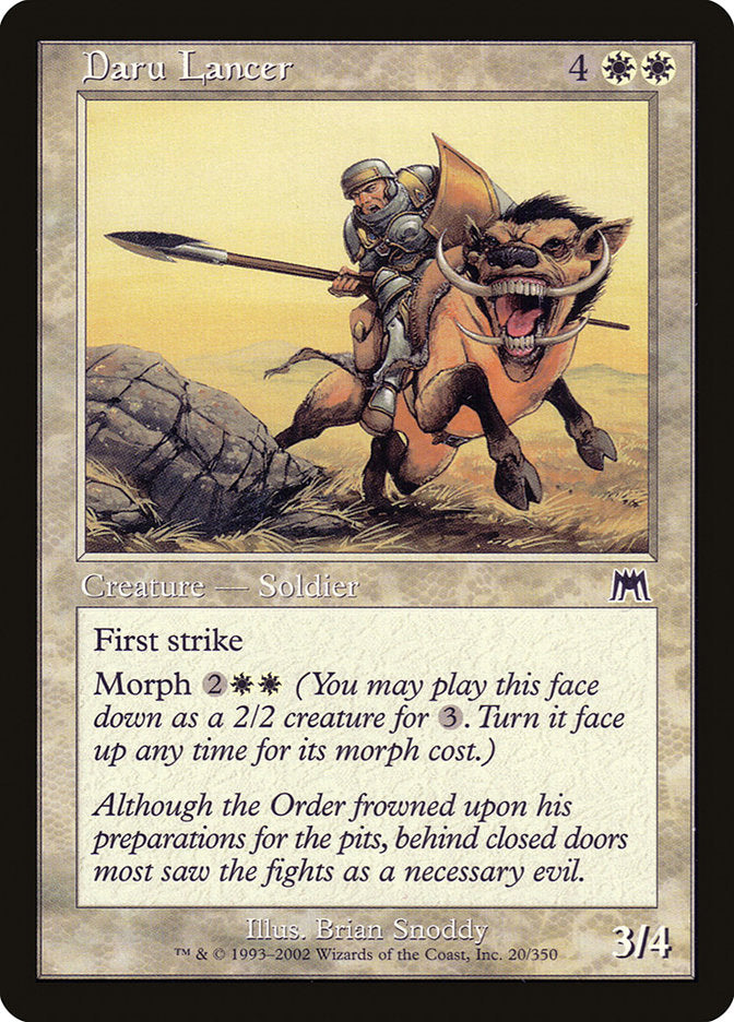 Daru Lancer (20) [Onslaught] | Odin's Place