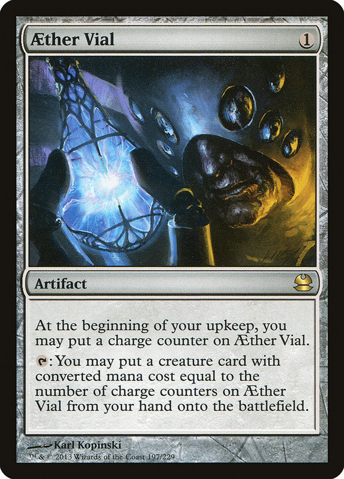 Aether Vial (197) [Modern Masters] | Odin's Place