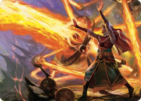 Ghitu Amplifier Art Card [Dominaria United Art Series] | Odin's Place