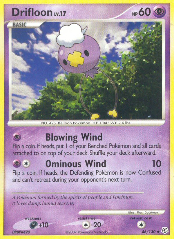Drifloon (46/130) [Diamond & Pearl: Base Set] | Odin's Place