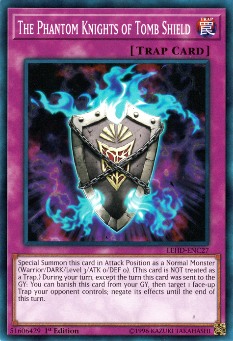 The Phantom Knights of Tomb Shield [LEHD-ENC27] Common | Odin's Place