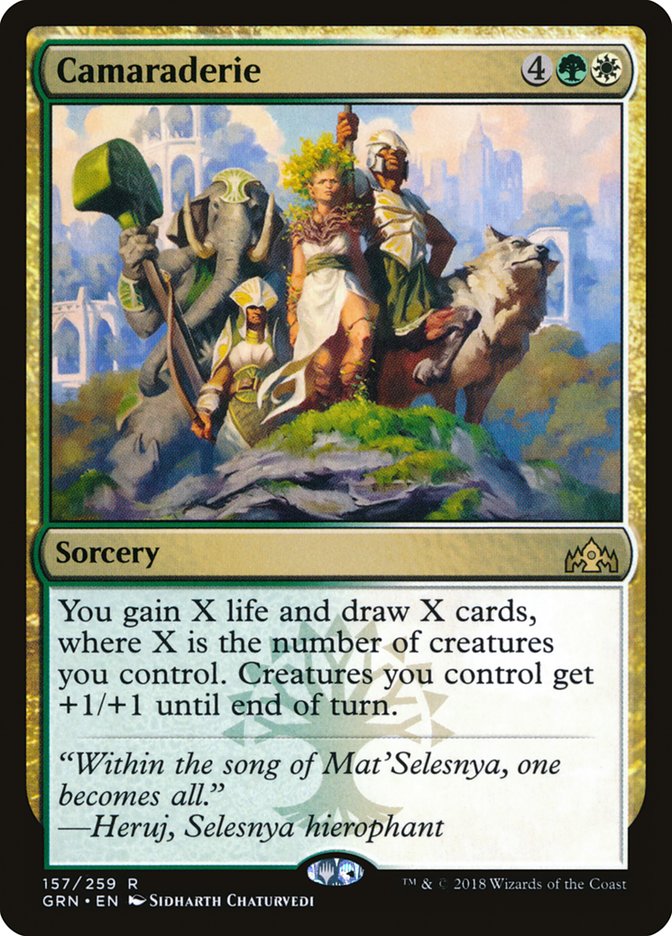 Camaraderie (157) [Guilds of Ravnica] | Odin's Place