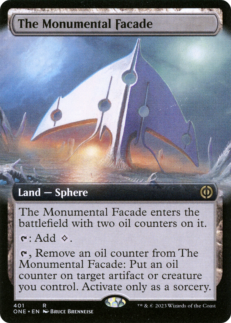 The Monumental Facade (Extended Art) [Phyrexia: All Will Be One] | Odin's Place