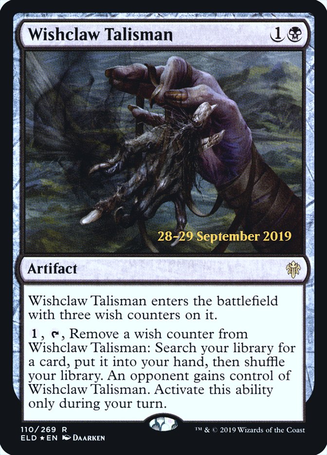 Wishclaw Talisman [Throne of Eldraine Prerelease Promos] | Odin's Place