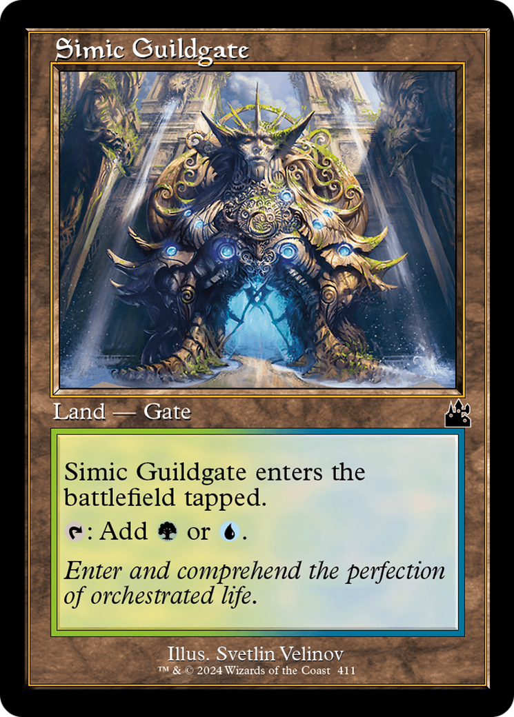 Simic Guildgate (Retro Frame) [Ravnica Remastered] | Odin's Place