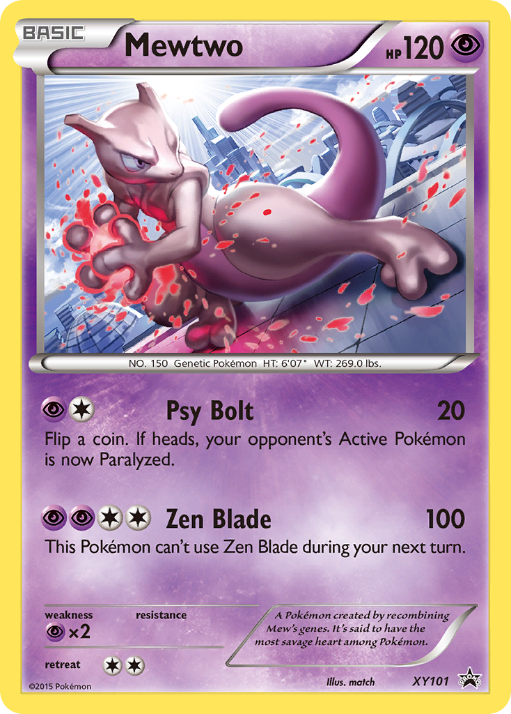 Mewtwo (XY101) [XY: Black Star Promos] | Odin's Place