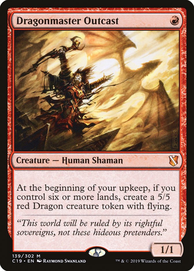 Dragonmaster Outcast [Commander 2019] | Odin's Place