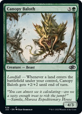 Canopy Baloth [Jumpstart 2022] | Odin's Place