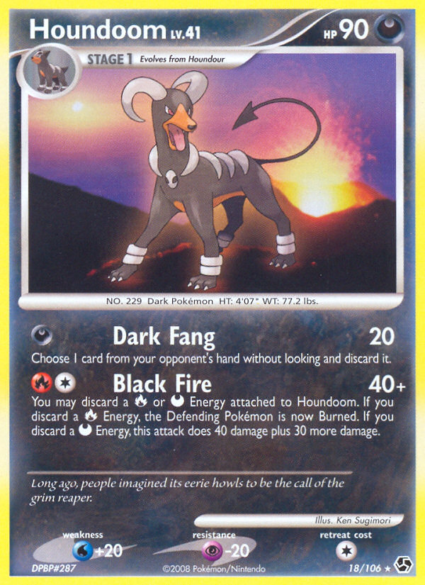 Houndoom (18/106) [Diamond & Pearl: Great Encounters] | Odin's Place