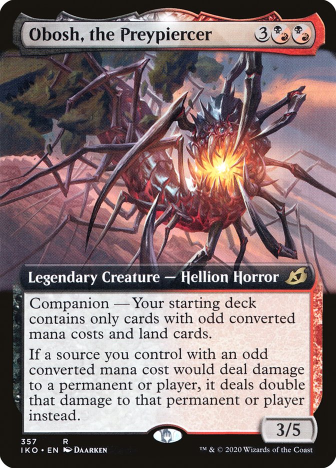 Obosh, the Preypiercer (Extended Art) [Ikoria: Lair of Behemoths] | Odin's Place