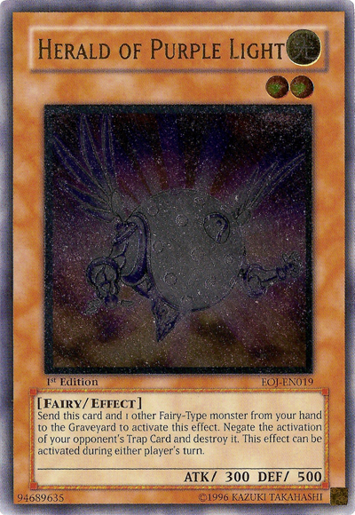Herald of Purple Light [EOJ-EN019] Ultimate Rare | Odin's Place